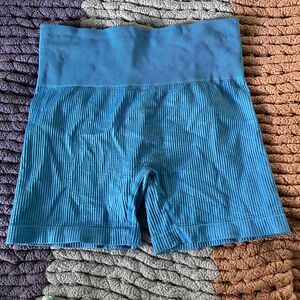 Colsie blue biker shorts